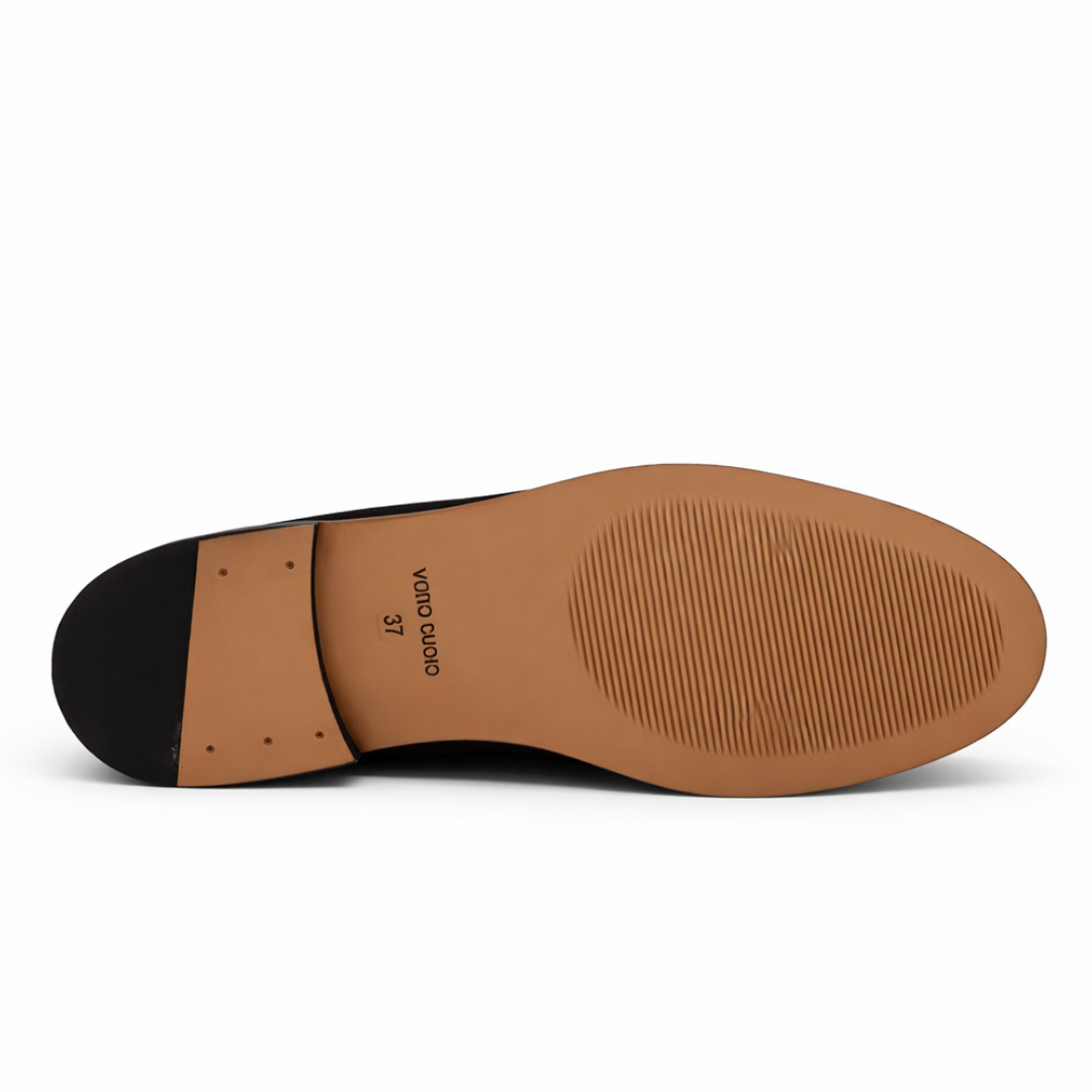 Laurent - Cuir Daim Noir