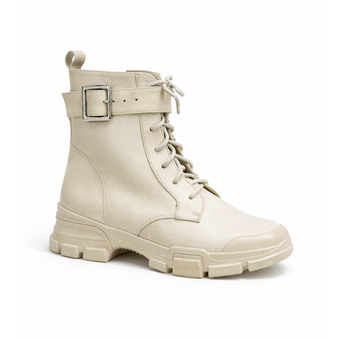 Abla - Cuir Beige ivoire