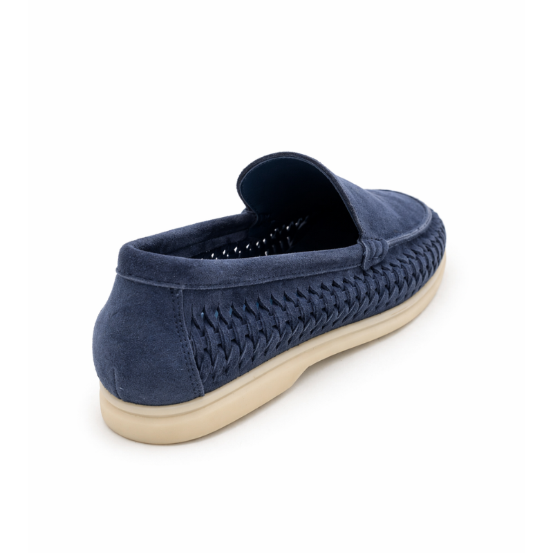 Lunera Femme - Cuir suède Bleu