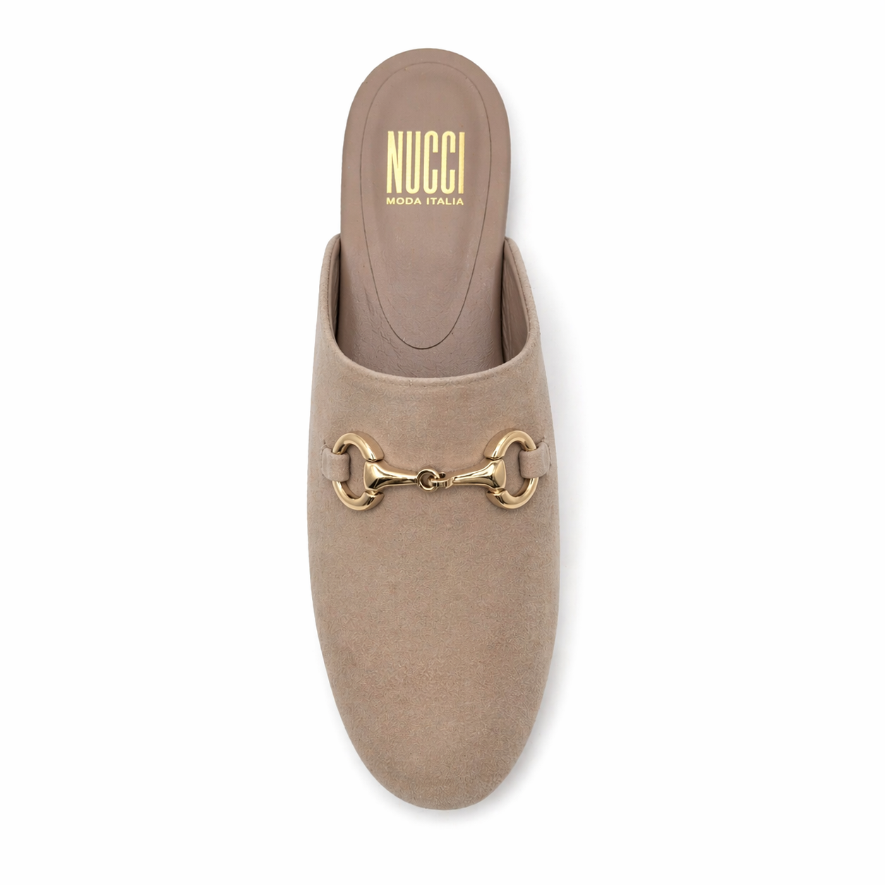 Mule Torino Femme - Cuir Suède beige