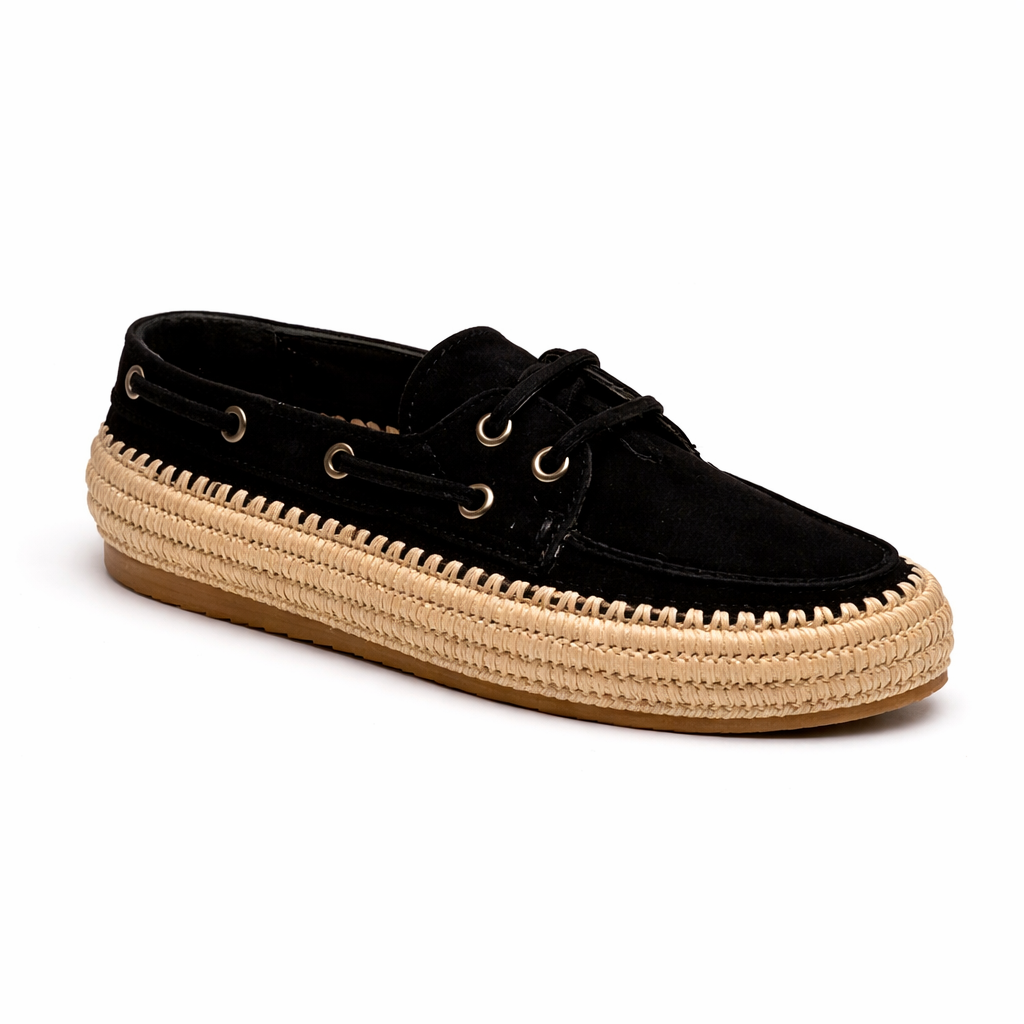 Dune Femme - Cuir Suède Noir