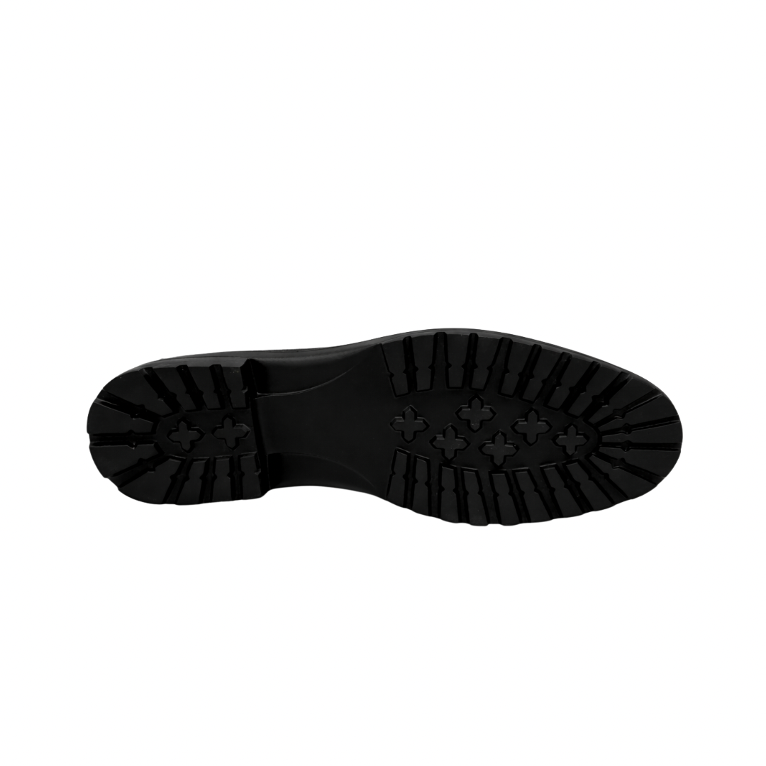 Alvy Femme - Cuir daim noir
