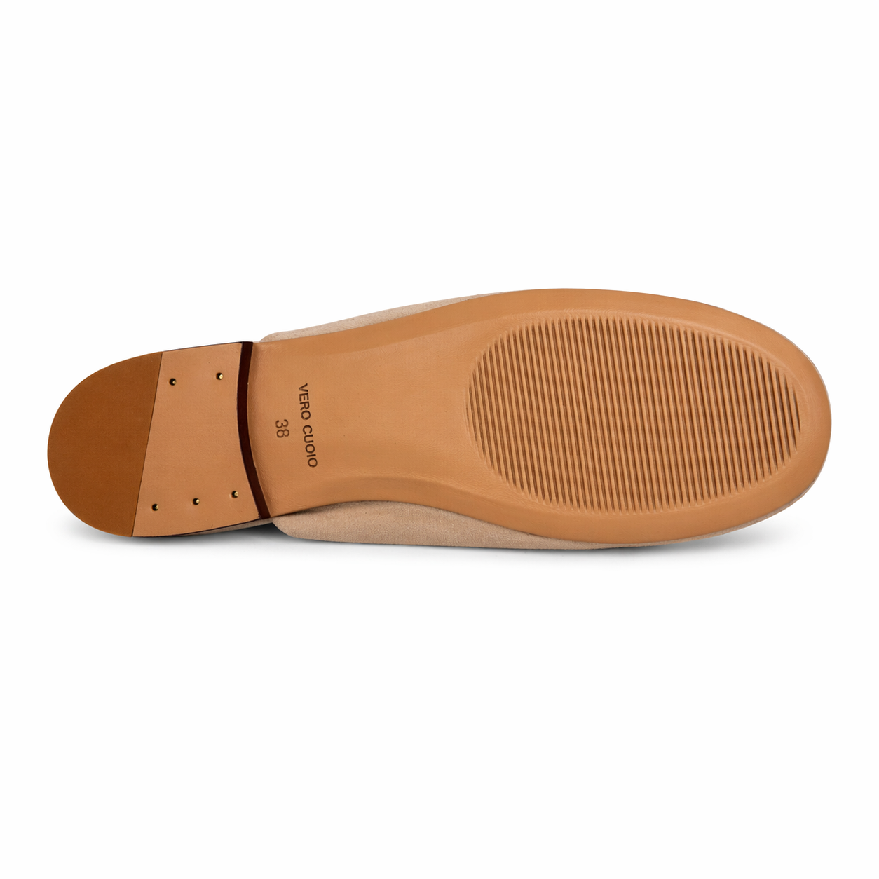 Mule Torino Femme - Cuir Suède beige