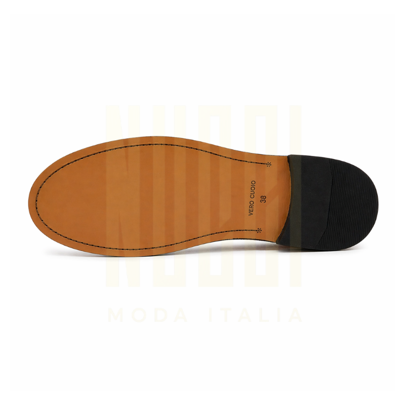 Tody femme - Cuir suède Camel