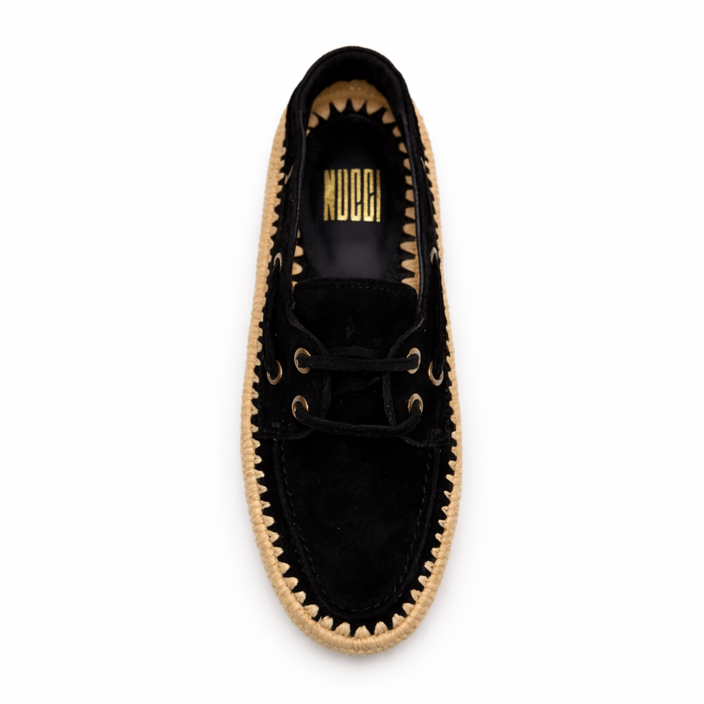 Dune Femme - Cuir Suède Noir