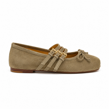 Venezia - Cuir suède taupe beige