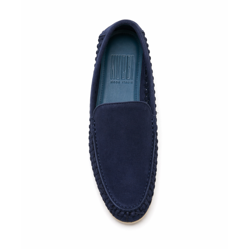 Lunera Femme - Cuir suède Bleu