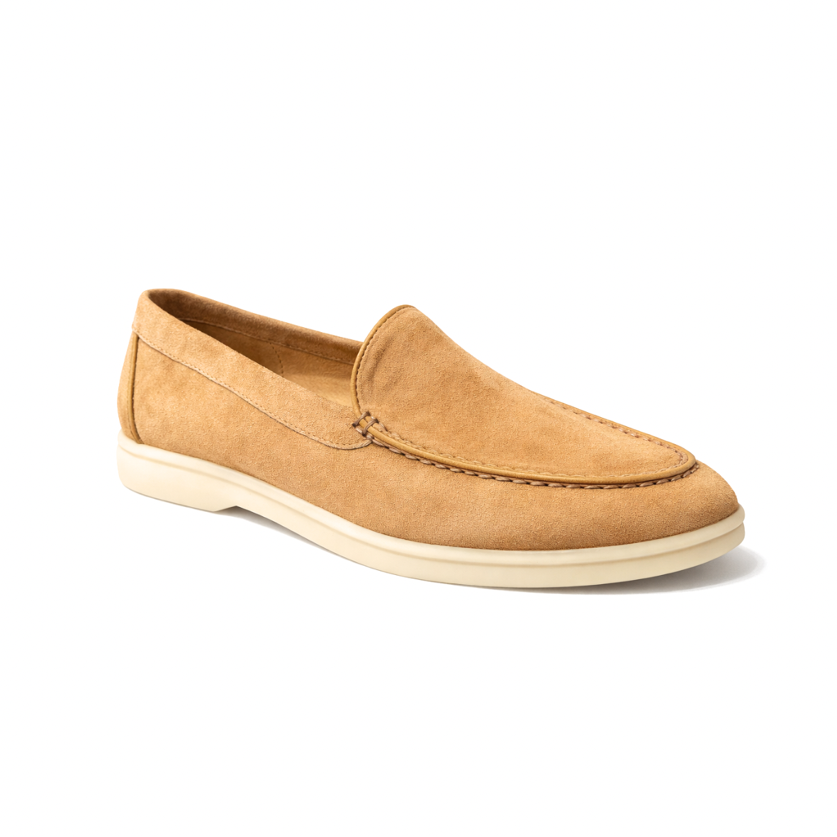 Lunéa Femme - Cuir suédé Beige