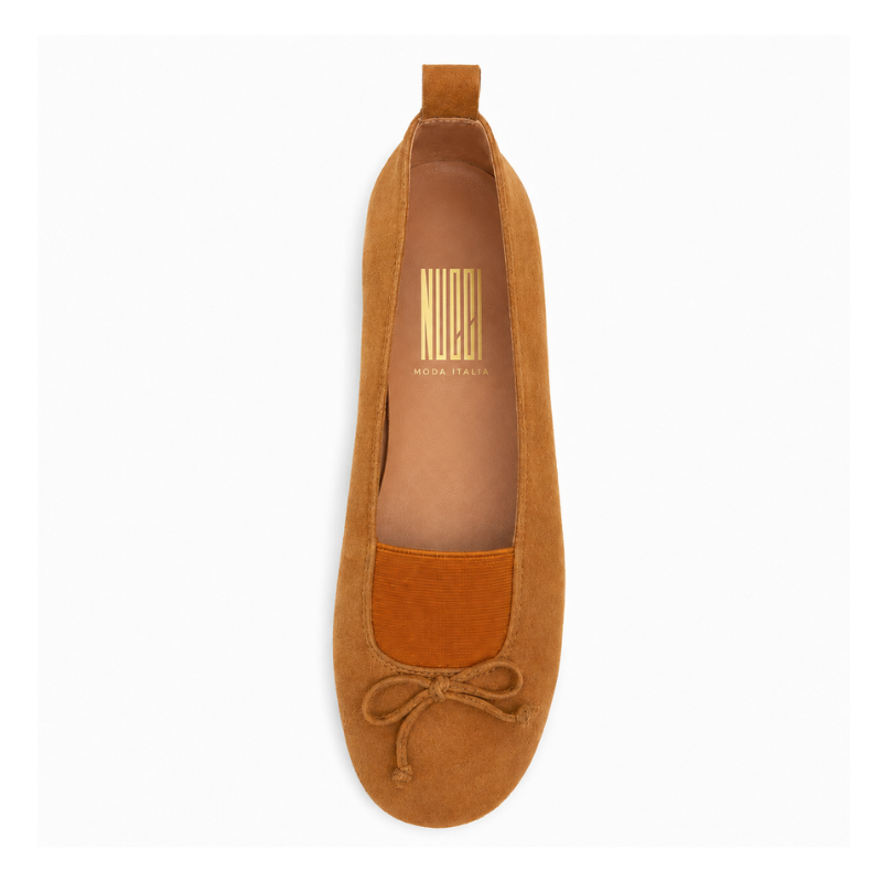 Napoli - Cuir suède Camel