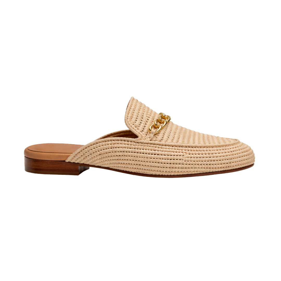 Mule RIVIERA - mule en raphia