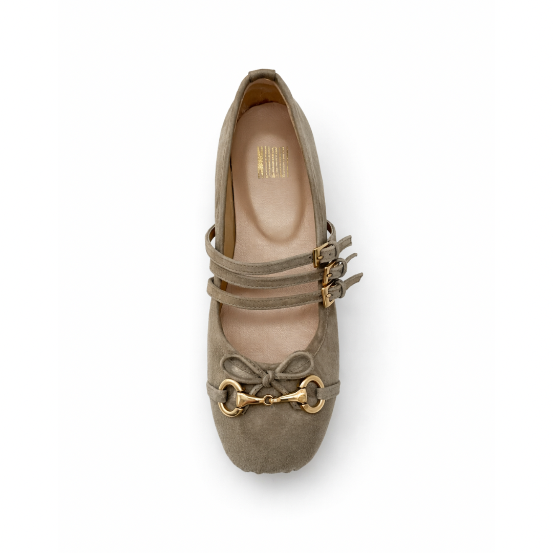 Venezia - Cuir Nubuck taupe