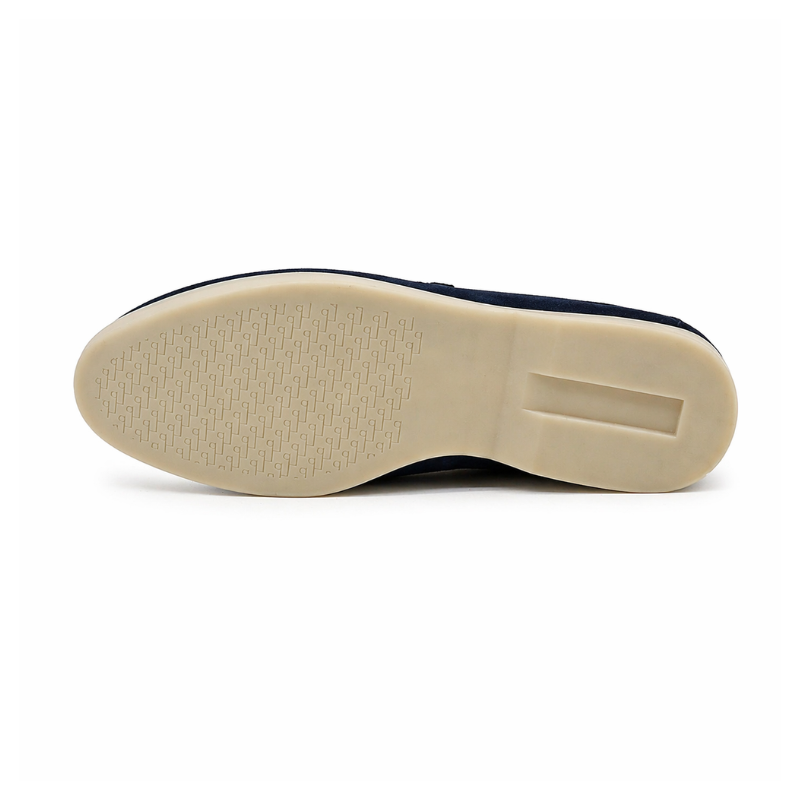 Lunéa Femme - Cuir Daim Bleu Marine