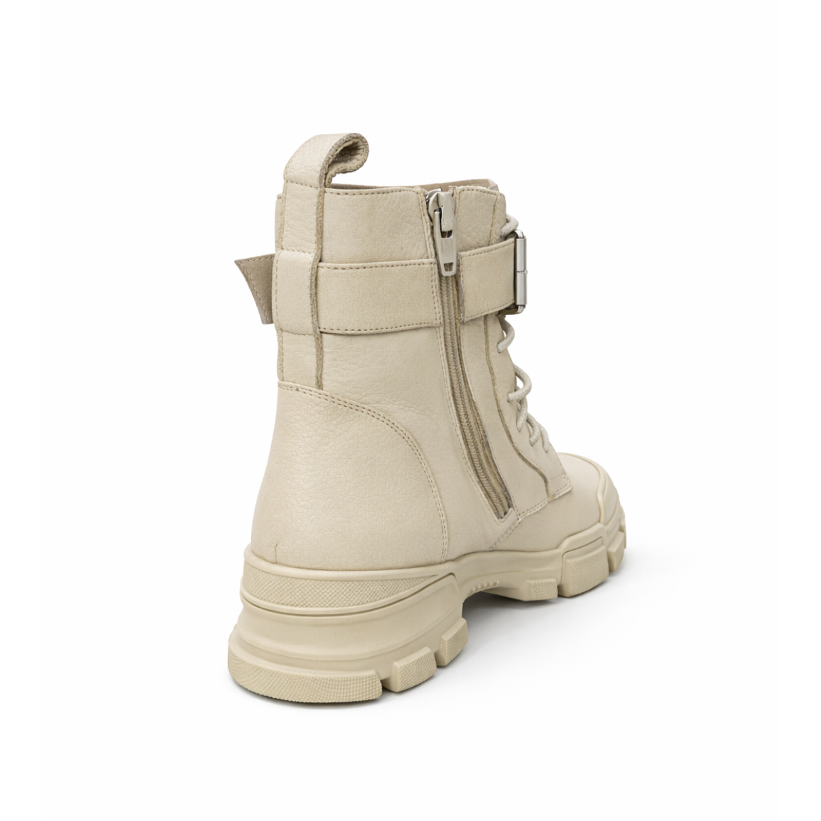 Abla - Cuir Beige ivoire