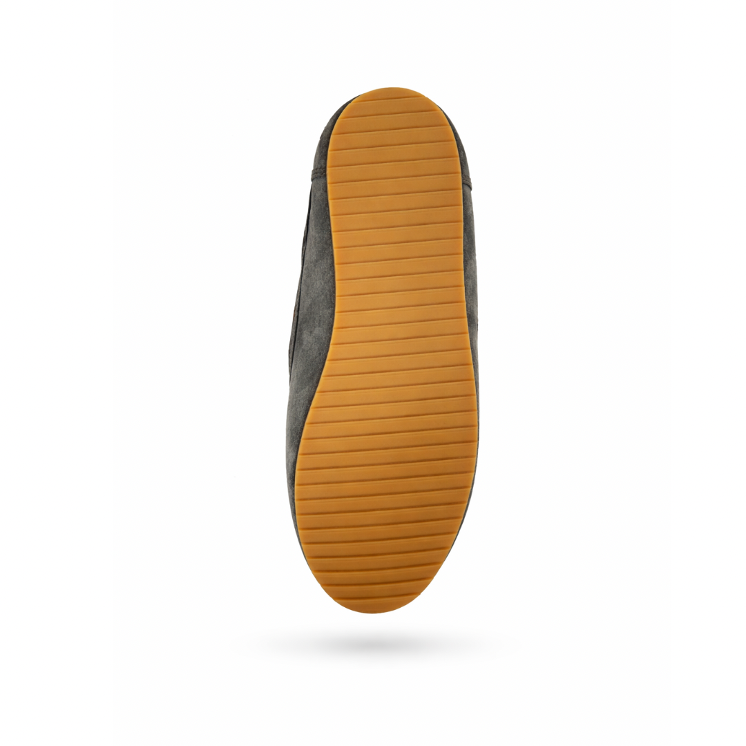 Bateau - Cuir daim Gris