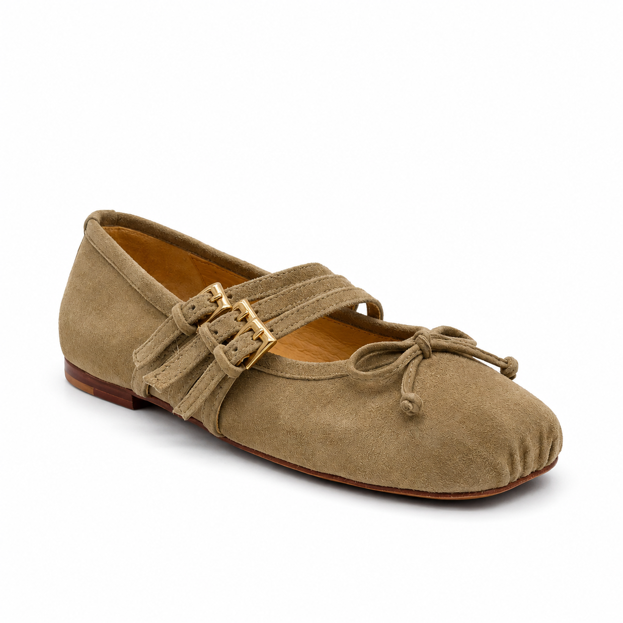 Venezia - Cuir suède taupe beige