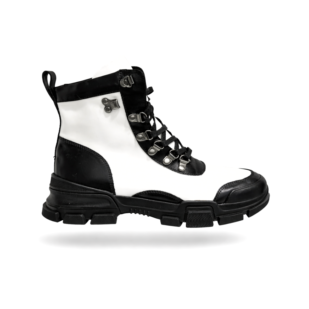 Polaris - Cuir Noir & Blanc