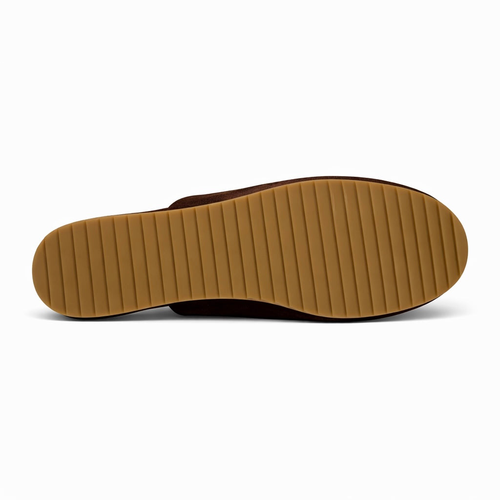 Mule Torino Femme - Cuir Suède Marron