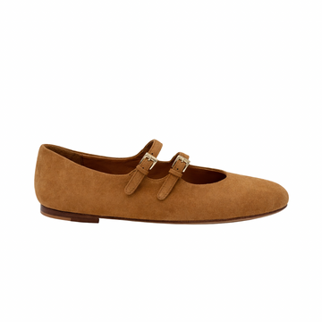 Milano - Cuir suédé camel