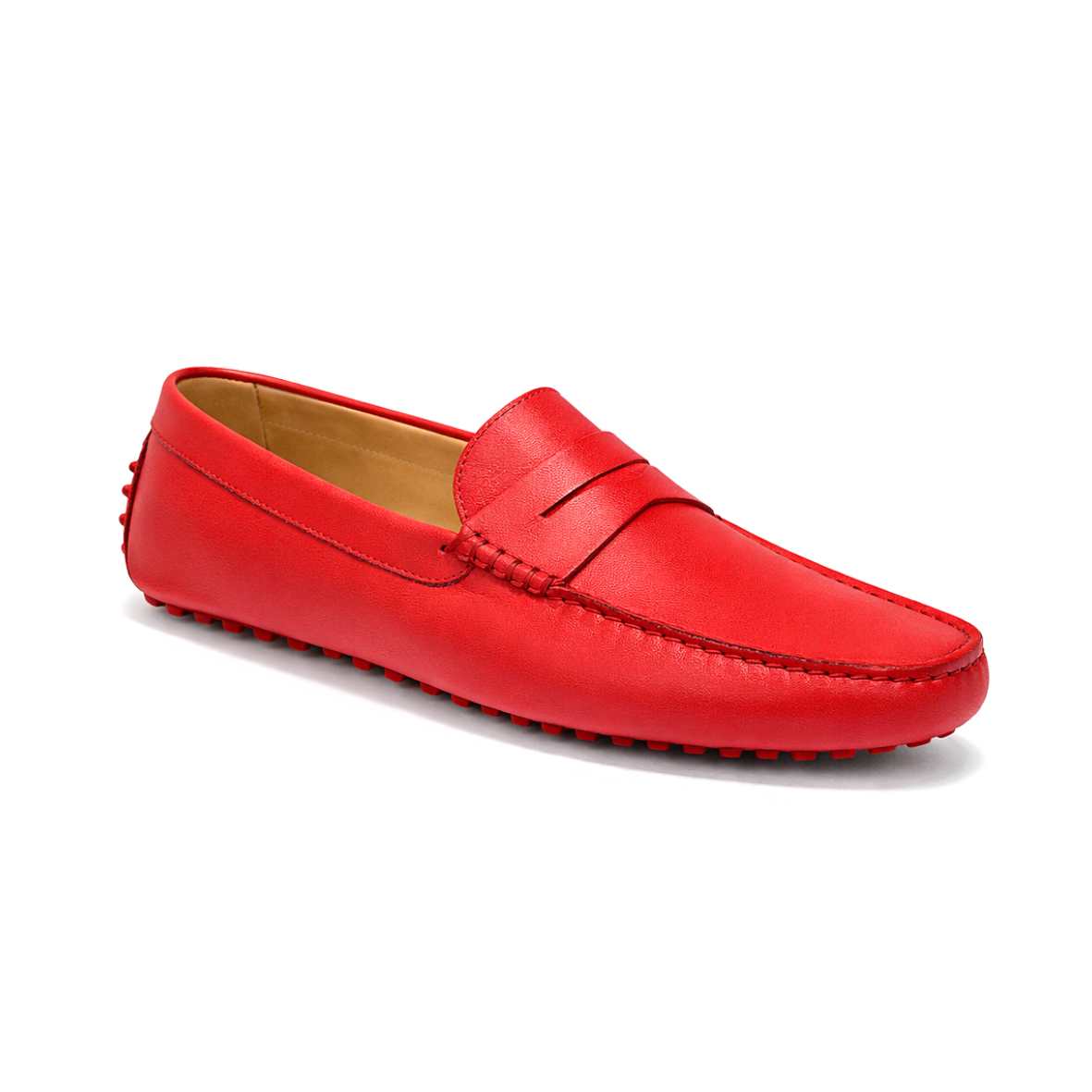 Riviera Homme - Cuir Rouge