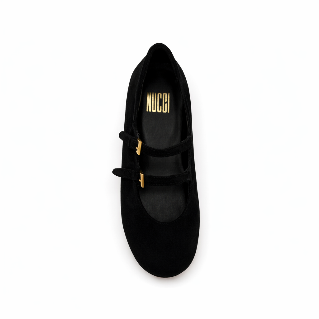 Milano - Cuir suédé Noir