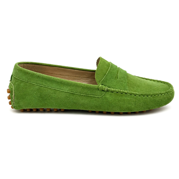 Portofino Femme - Cuir suèdé Vert sauge