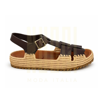 Sandale TERRA Femme - Cuir Marron