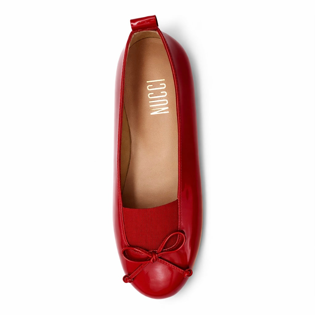 Napoli - Cuir verni Rouge