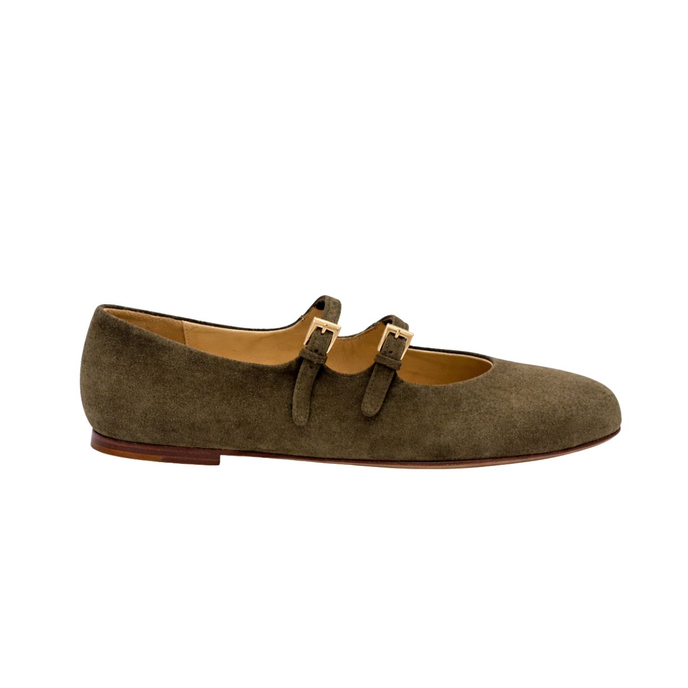 Milano - Cuir suédé kaki