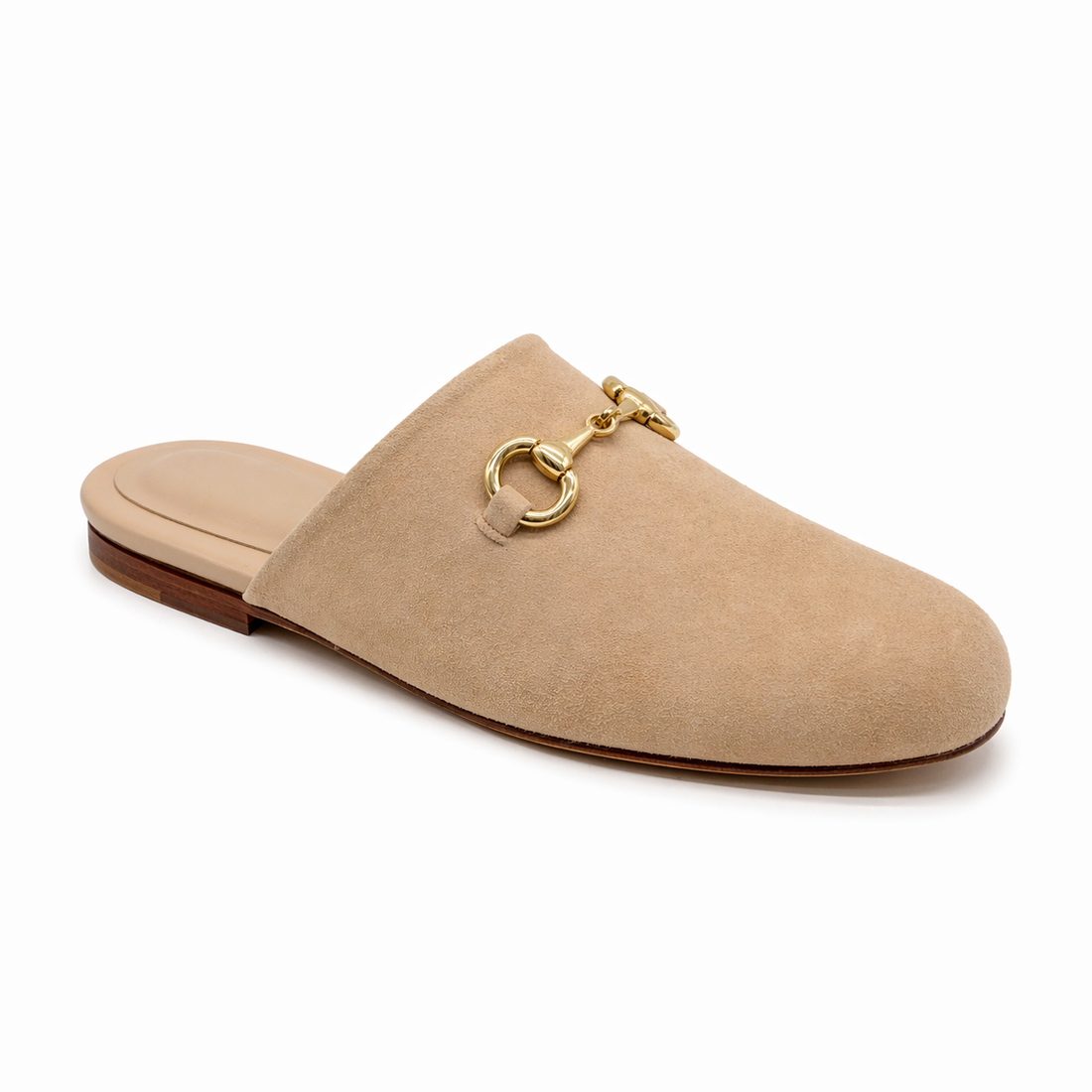 Mule Torino Femme - Cuir Suède beige