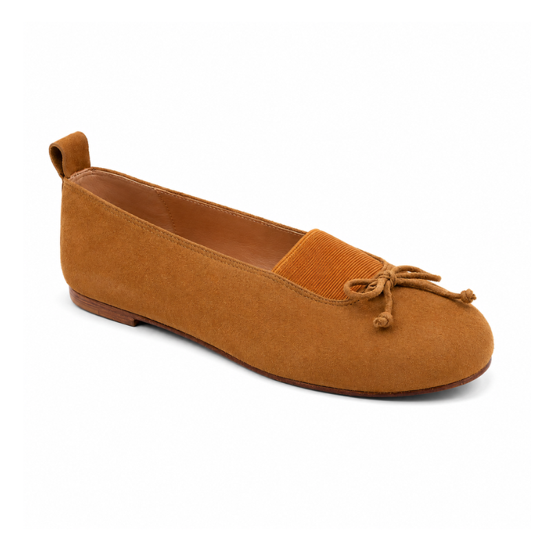 Napoli - Cuir suède Camel