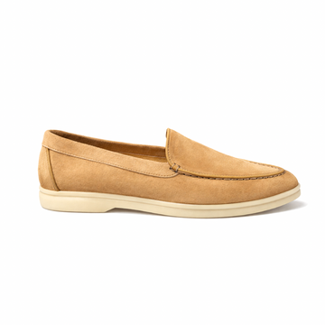 Lunéa Femme - Cuir suédé Beige