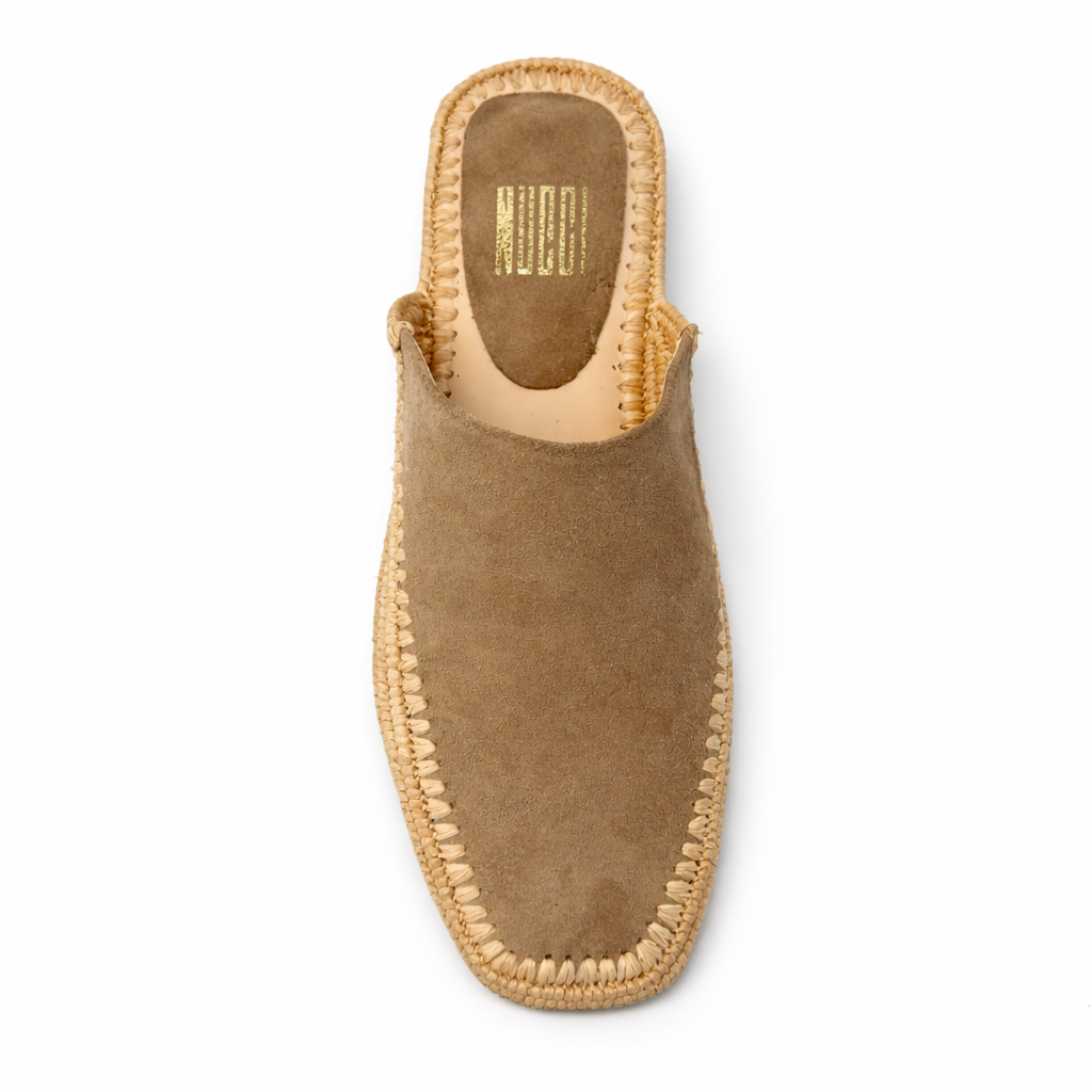 Mule Essenza - Cuir suède Beige