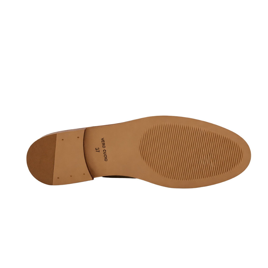 Laurent - Cuir Daim Beige