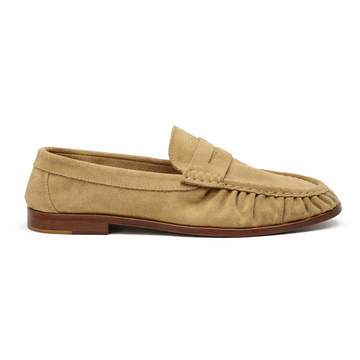 Laurent Femme - Cuir Suède Beige
