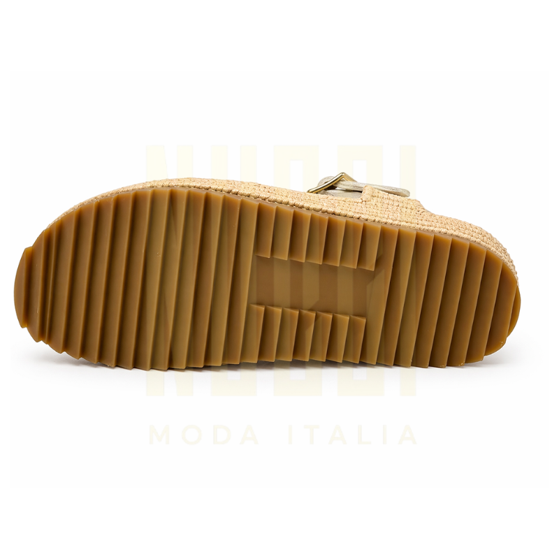 Sandale TERRA Femme - Cuir Blanc