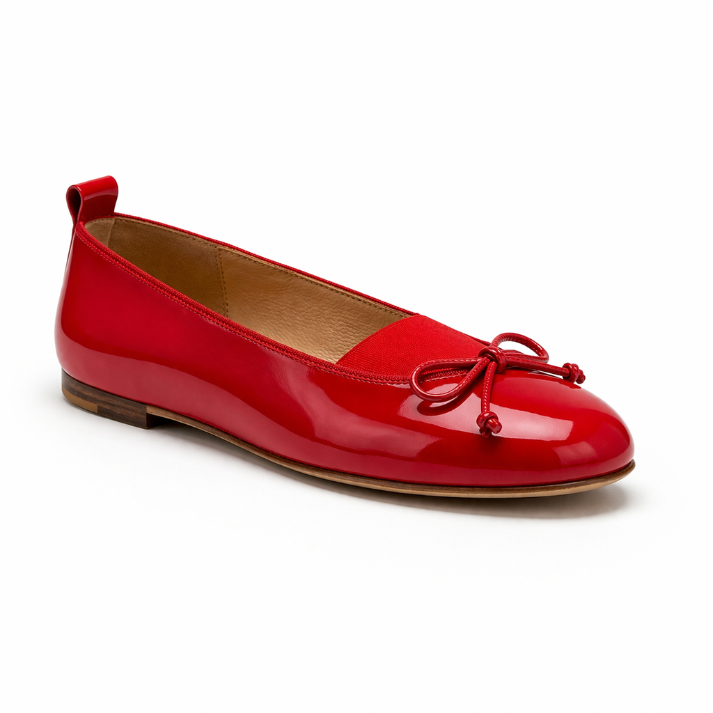 Napoli - Cuir verni Rouge