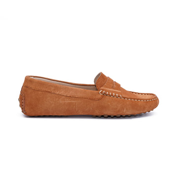 Portofino Femme - Cuir nubuck Cognac