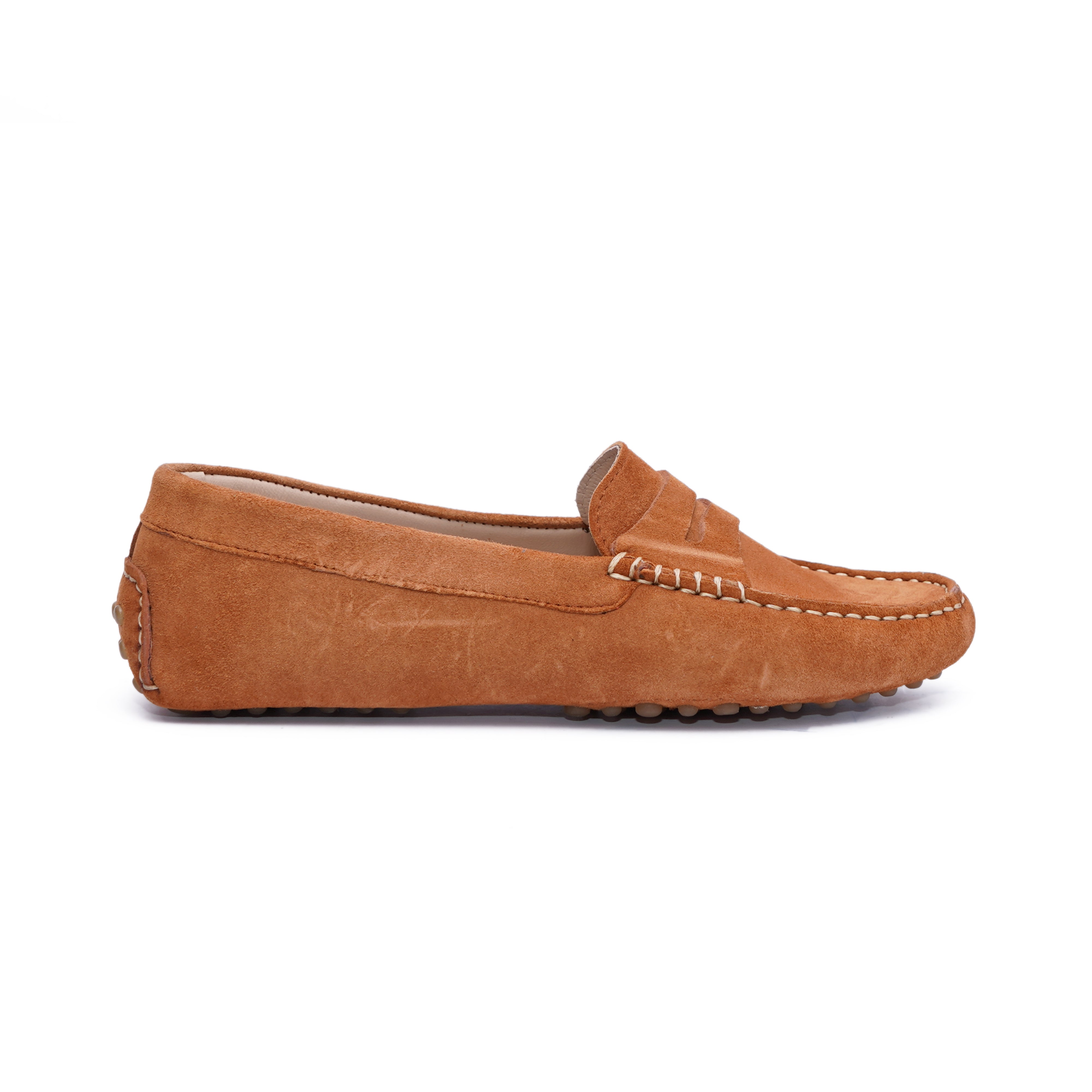 Portofino Femme - Cuir nubuck Cognac