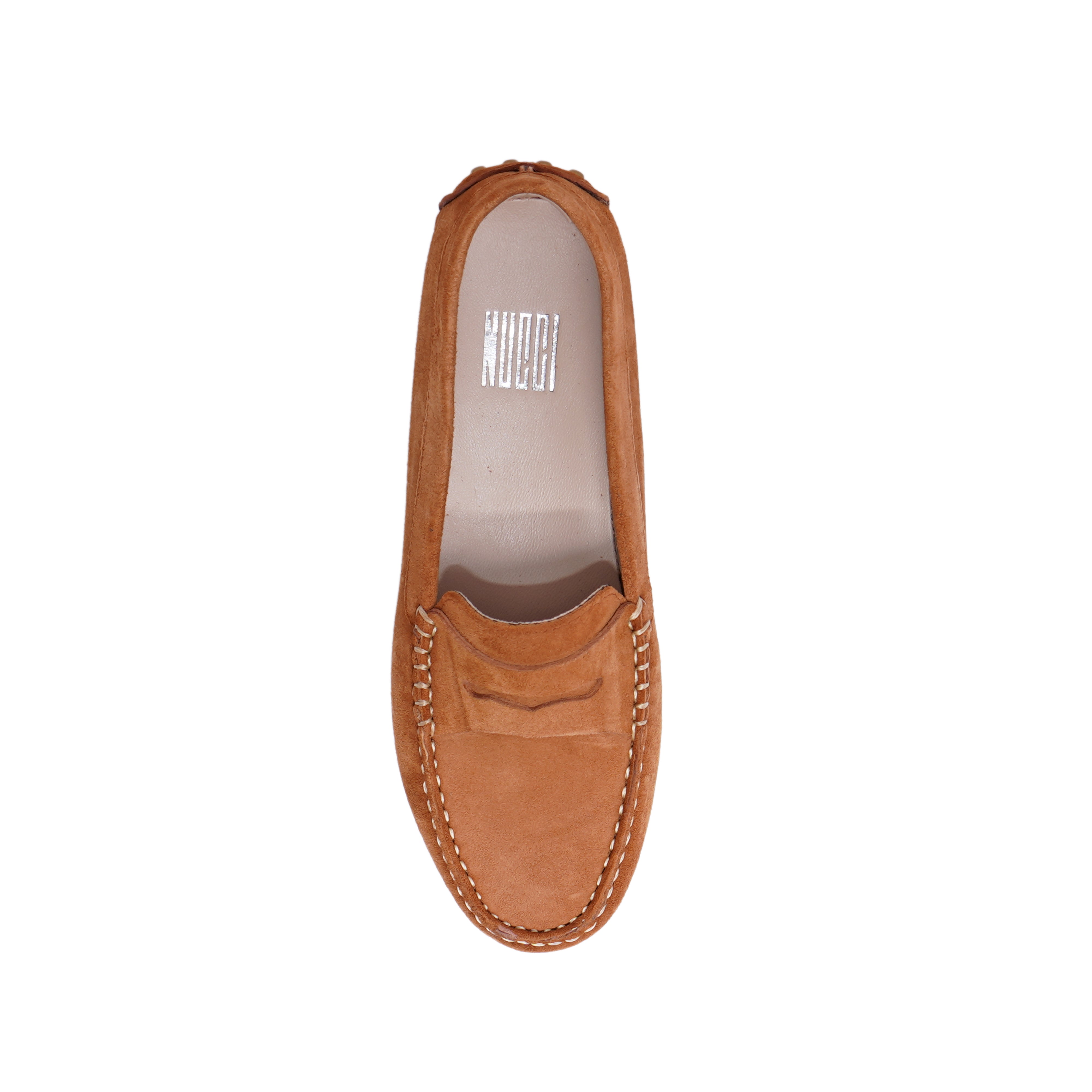 Portofino Femme - Cuir nubuck Cognac