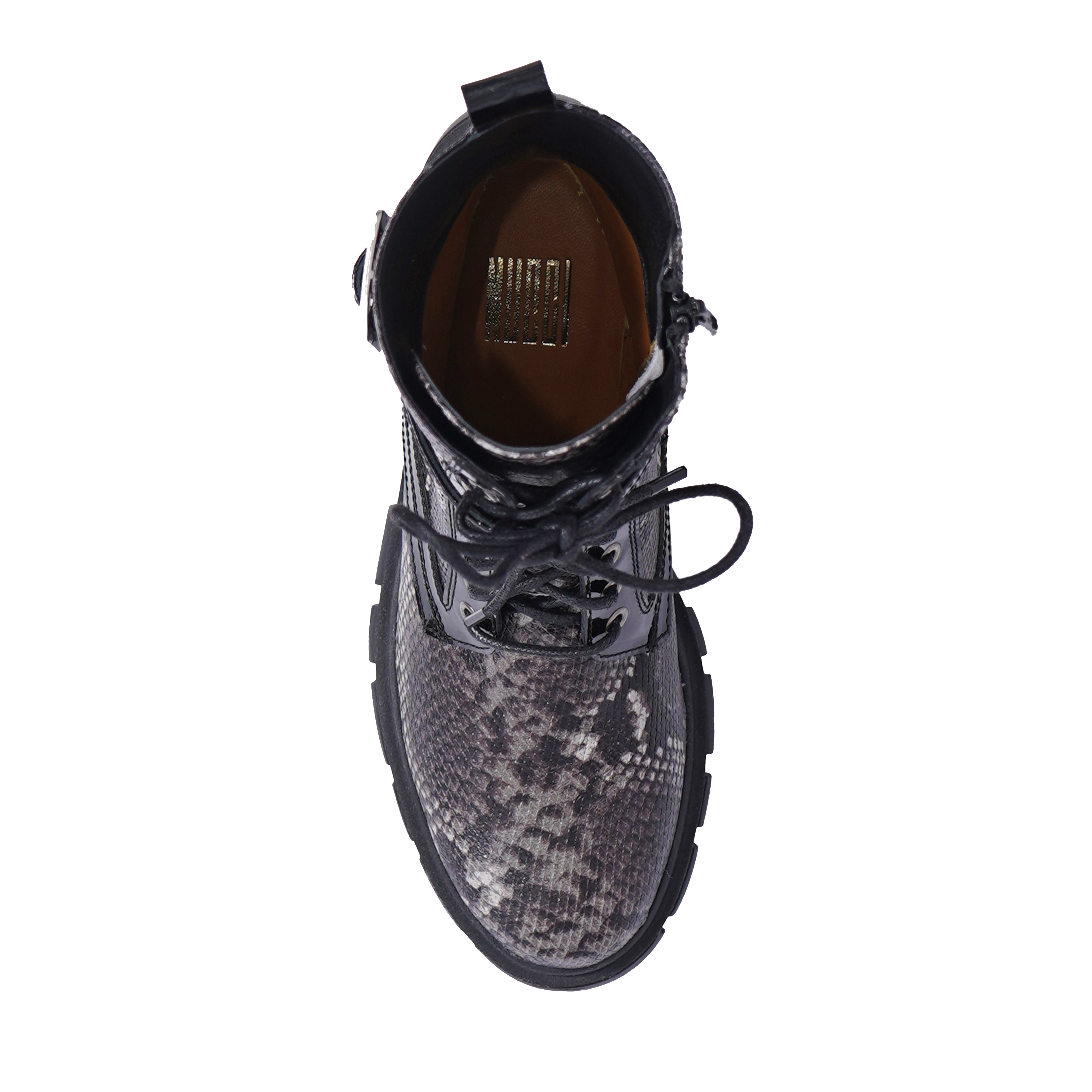 Verona - Cuir Python Noir
